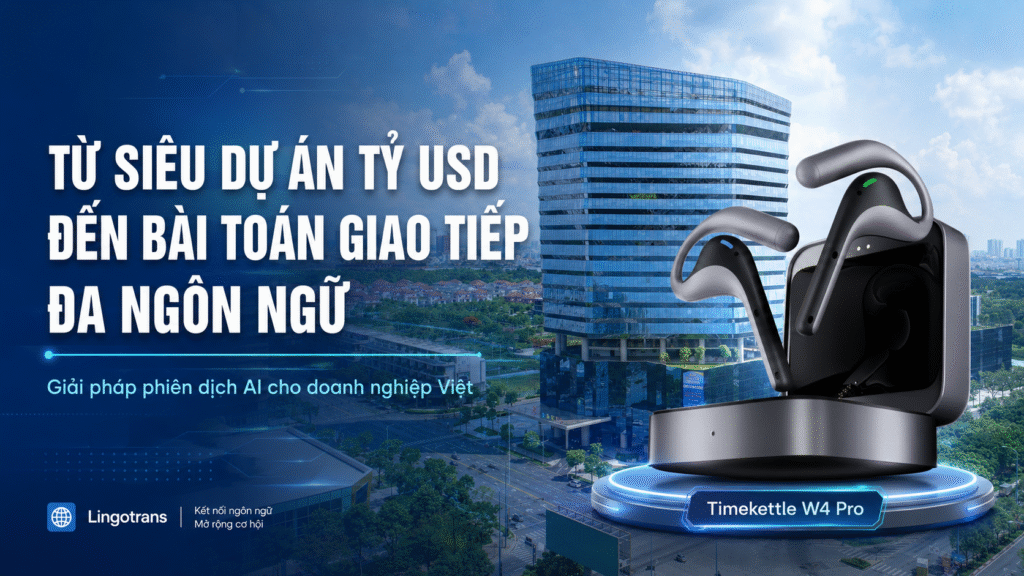 Máy phiên dịch cho doanh nghiệp